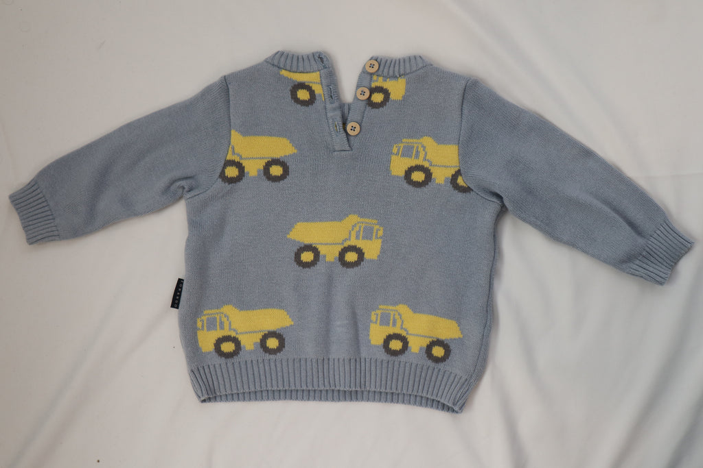 Korango Dump Truck Sweater