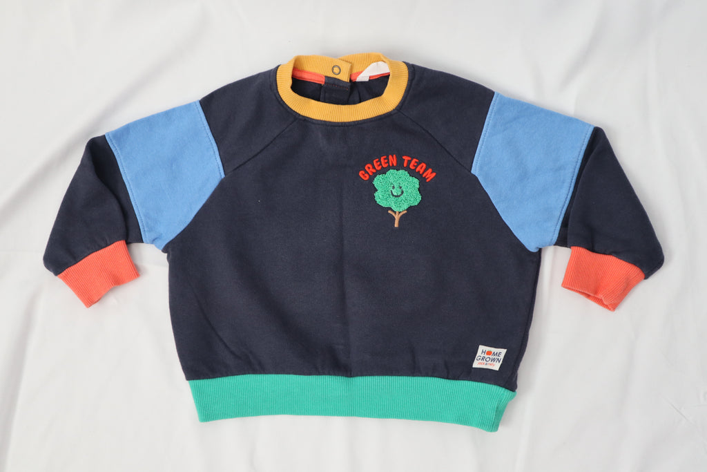 Jack and Milly Green Team Sweater