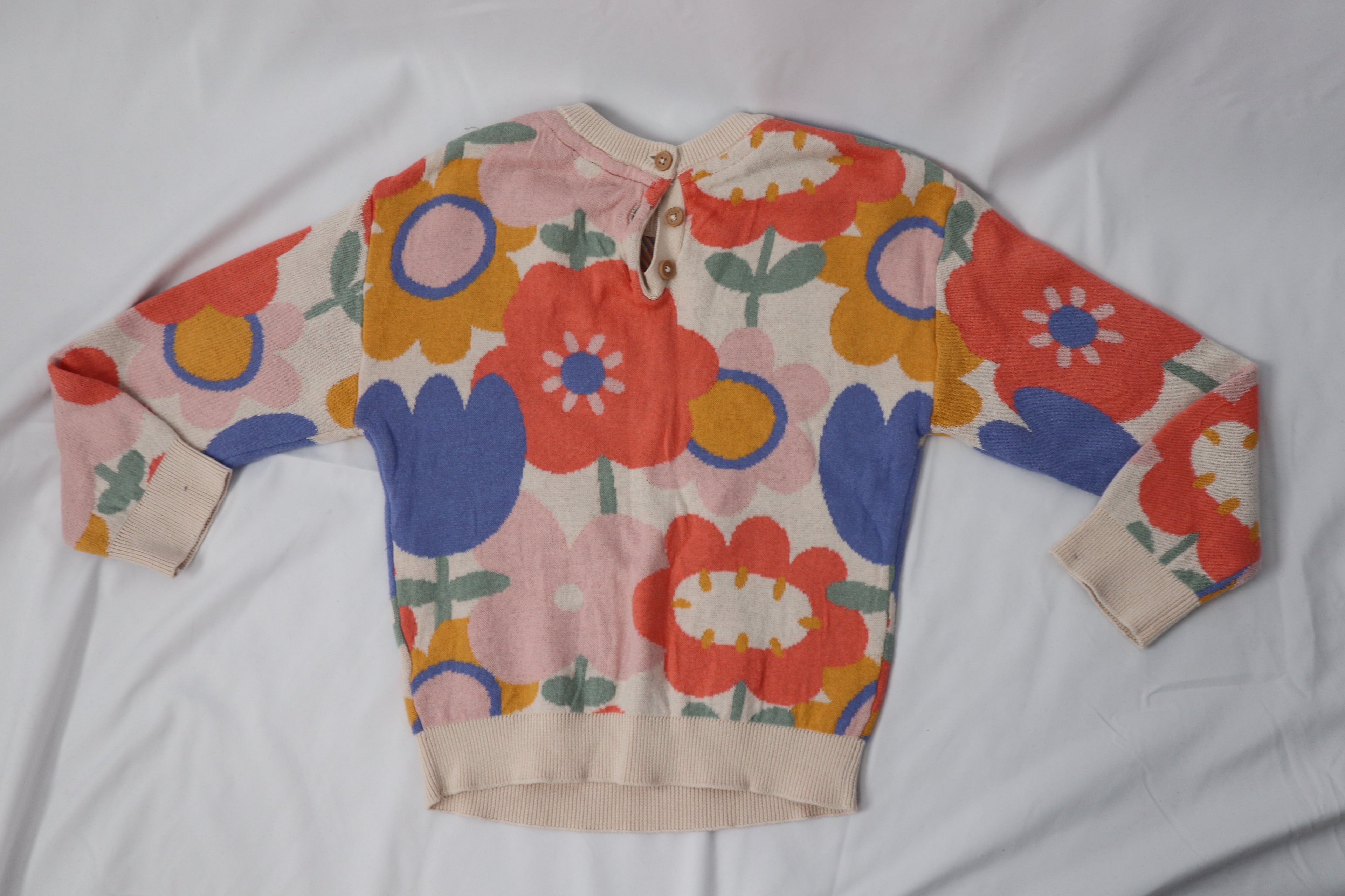 Jack and Milly Flower Sweater