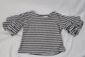 Seed Stripe and Frill Top
