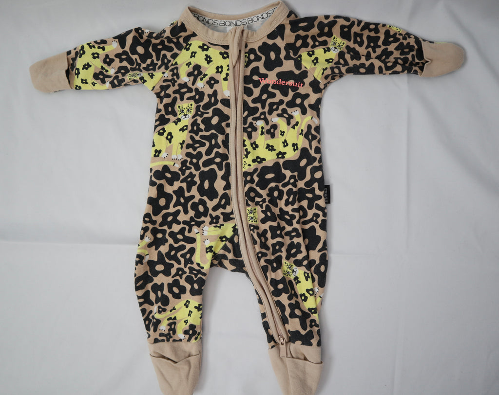 Bonds Leopard Wondersuit