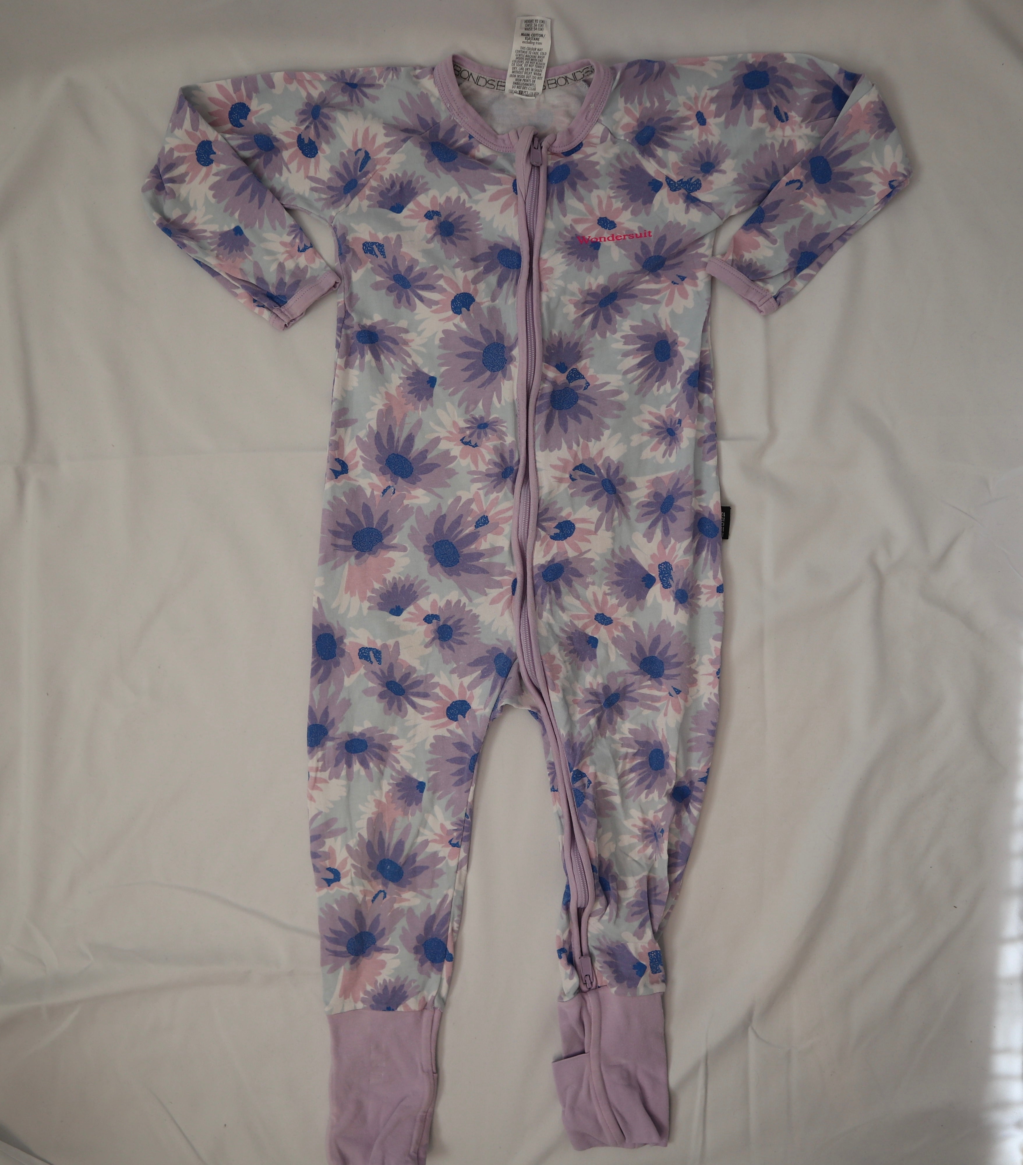 Bonds Lilac Flower Wondersuit