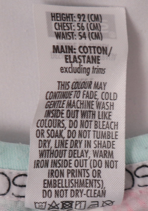 Bonds Green and Pink Flower Wondersuit