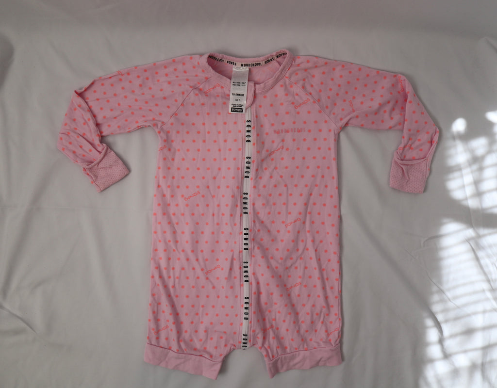 Bonds Pink Wondercool Suit