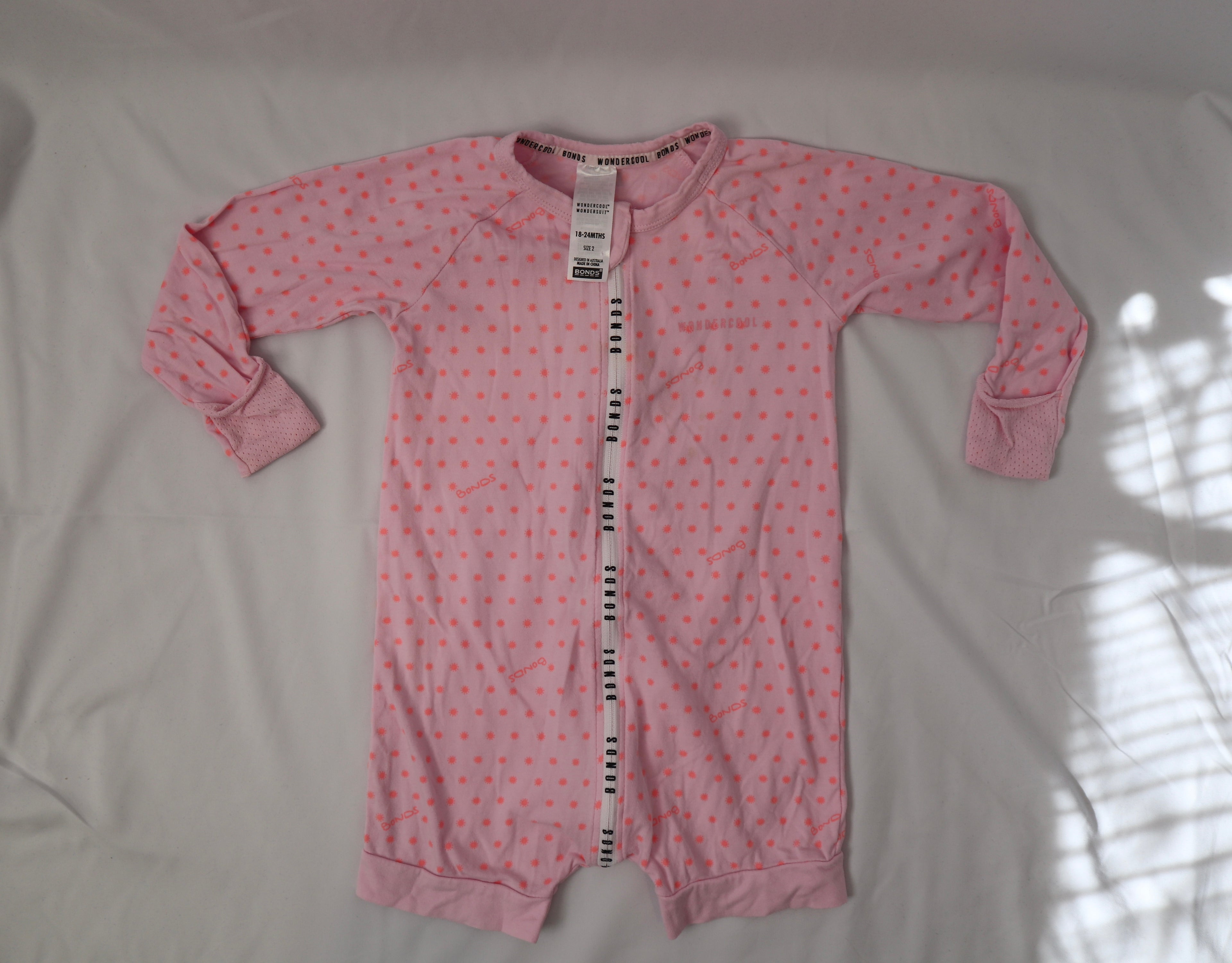 Bonds Pink Wondercool Suit