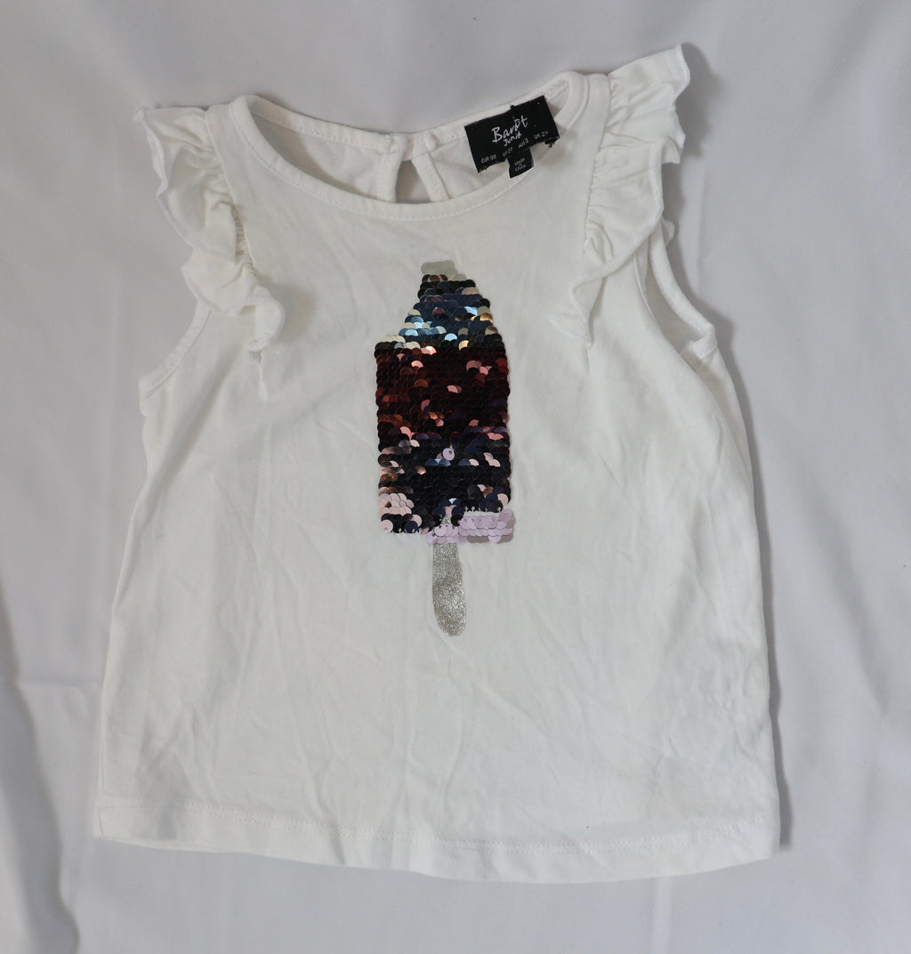 Bardot Ice Cream Sequin Top