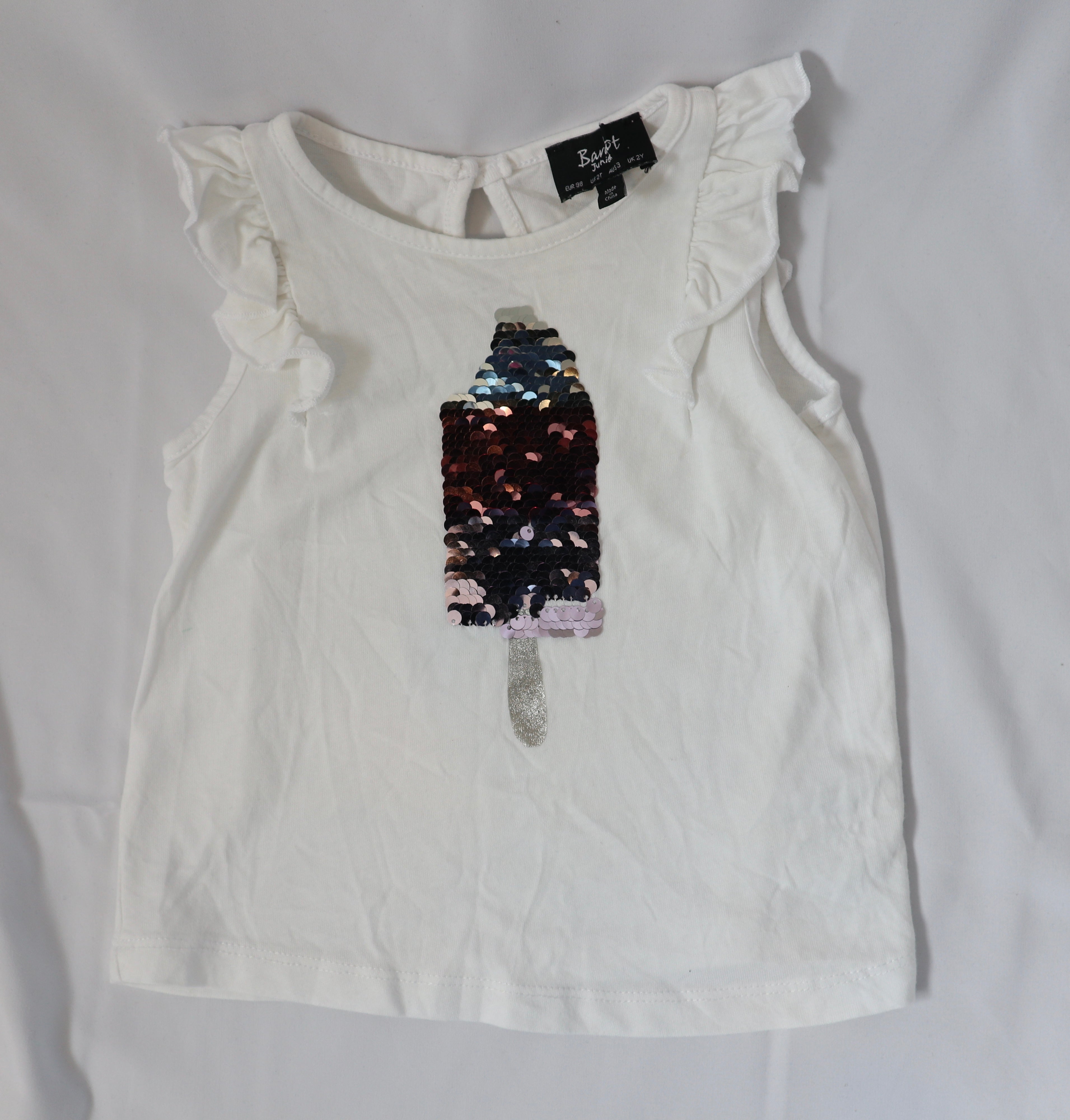 Bardot Ice Cream Sequin Top