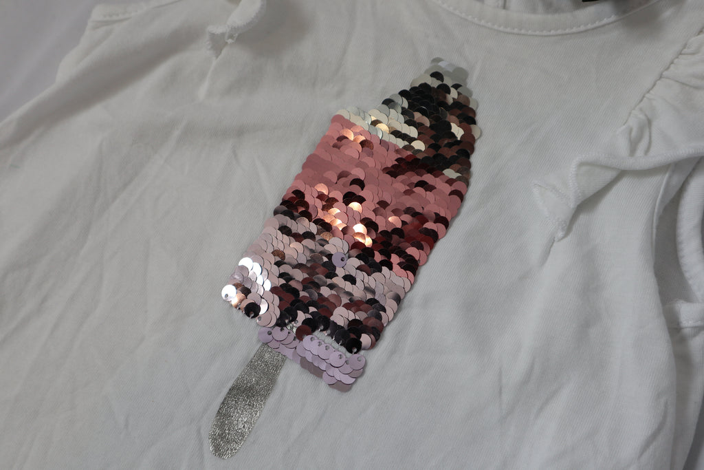 Bardot Ice Cream Sequin Top