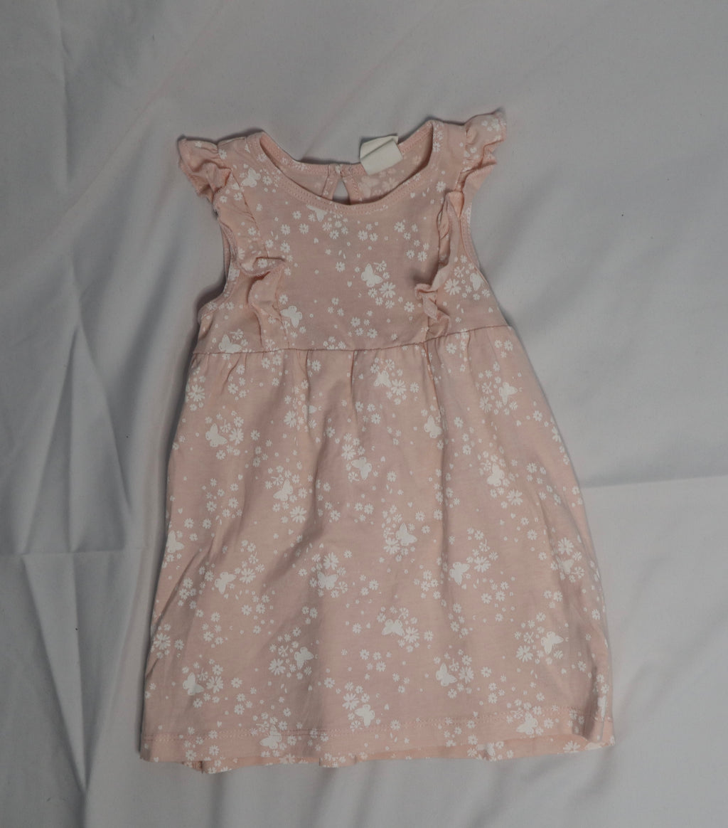 H&M Pink Butterfly Dress