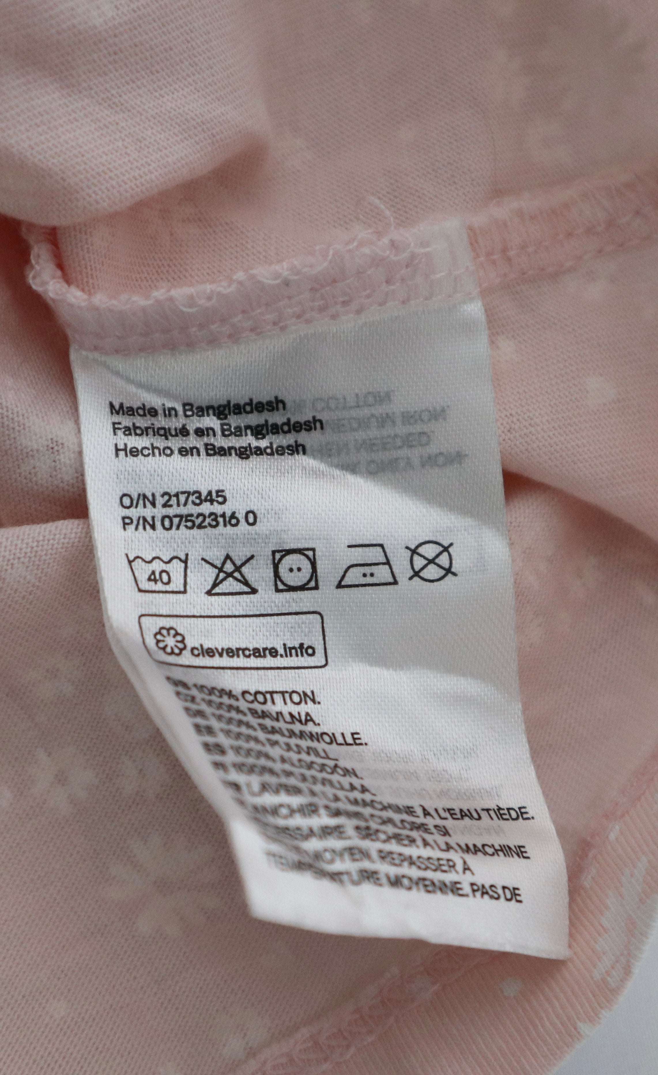 H&M Pink Butterfly Dress